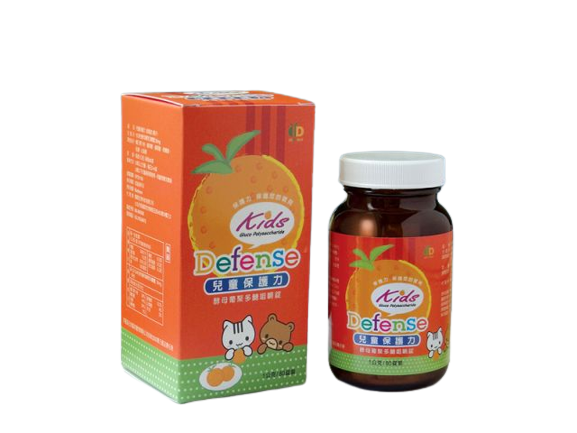 兒童保護力 酵母葡聚多醣咀嚼錠 (橘子/草莓)口味 80錠