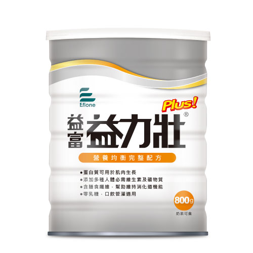 【買12罐贈2罐】益富 益力壯Plus 營養均衡完整配方 800g