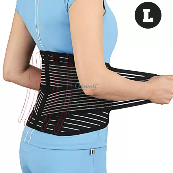 【丹力任選2件85折】Oswell丹力 人性化加強型護腰(9吋) S-51