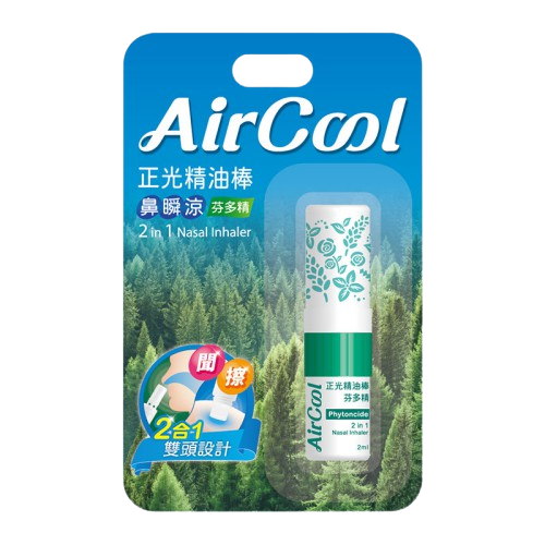 正光 2合1精油棒  (薄荷/芬多精/薰衣草/櫻花) 2ml