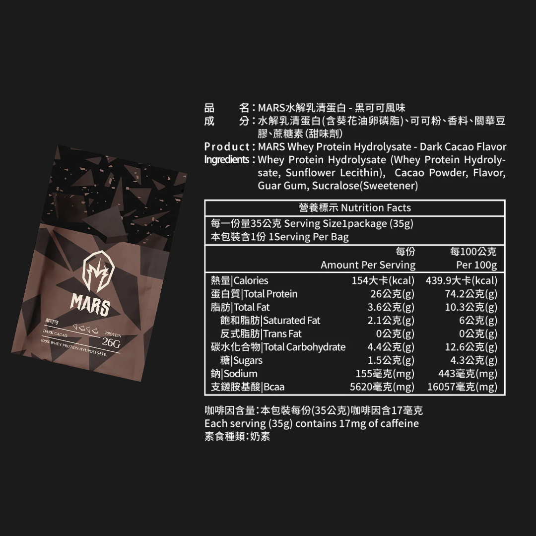 Mars戰神 水解乳清蛋白隨手包 35g 11口味任選