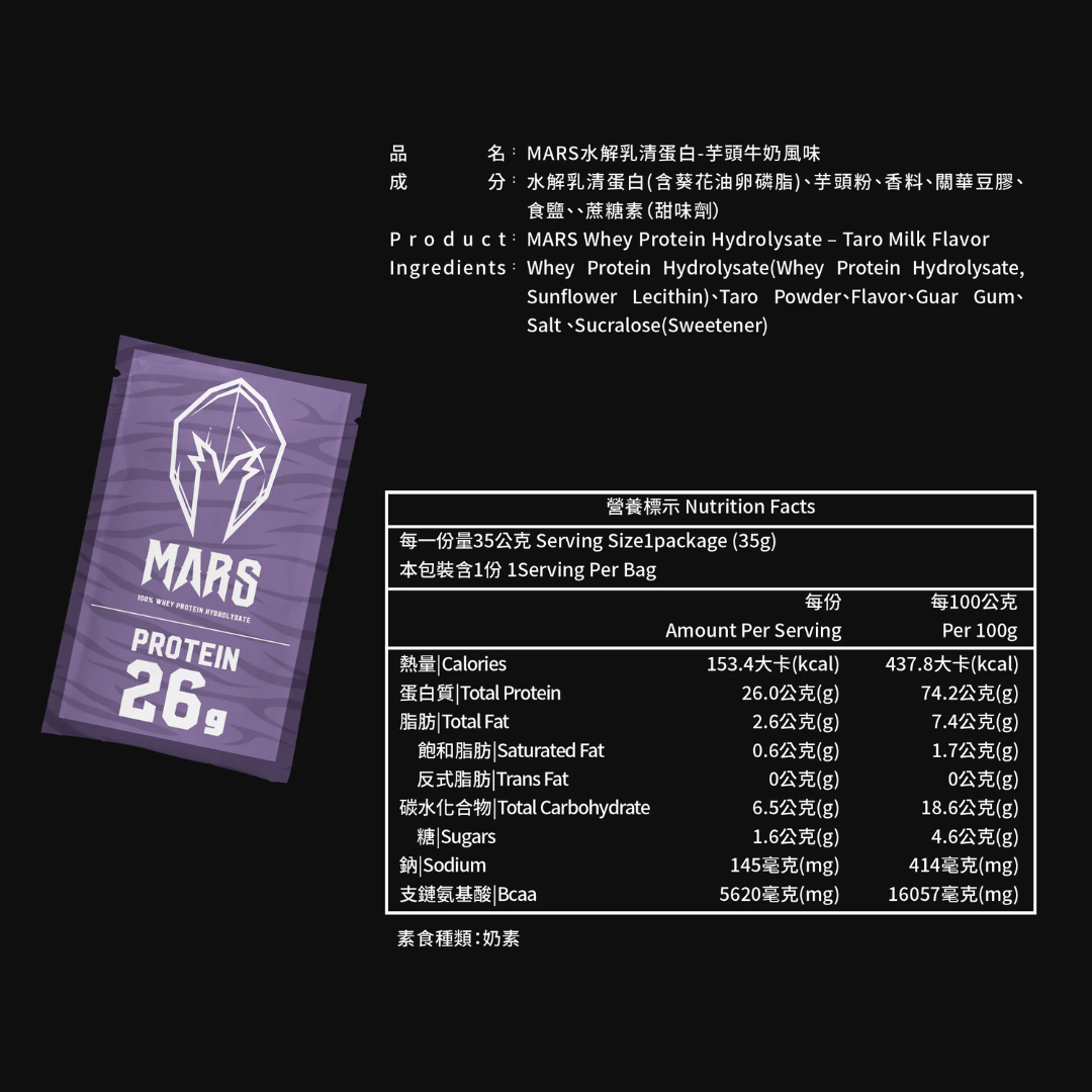 Mars戰神 水解乳清蛋白隨手包 35g 11口味任選