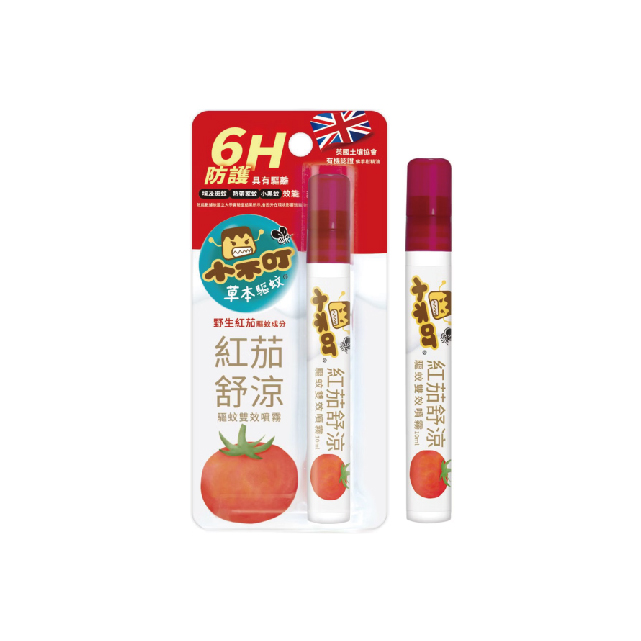 小不叮 紅茄舒涼驅蚊雙效噴霧 10ml/80ml