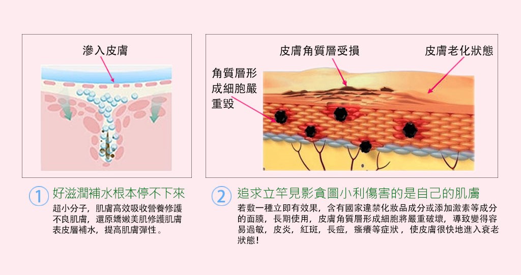 海藻保濕面膜6入