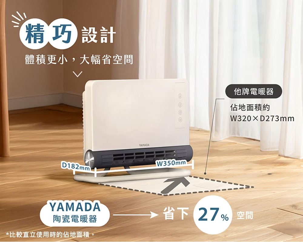 YAMADA 石墨烯壁掛暖風機,U60180001,YAMADA石墨烯壁掛暖風機,所有商品,生活雜貨,U6018000101