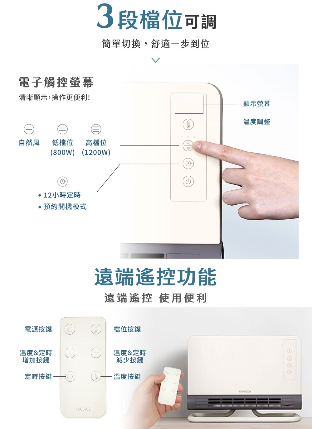YAMADA 石墨烯壁掛暖風機,U60180001,YAMADA石墨烯壁掛暖風機,所有商品,生活雜貨,U6018000101