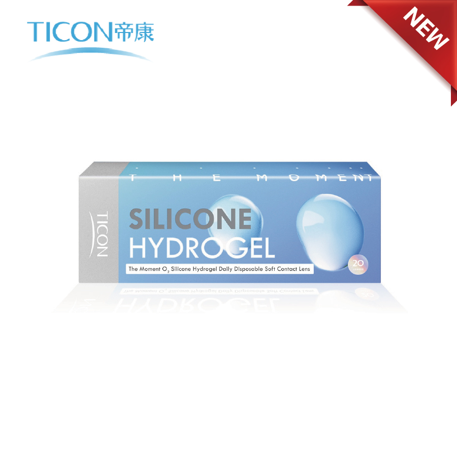 帝康 光漾瞬間優沛氧矽水膠日拋20片