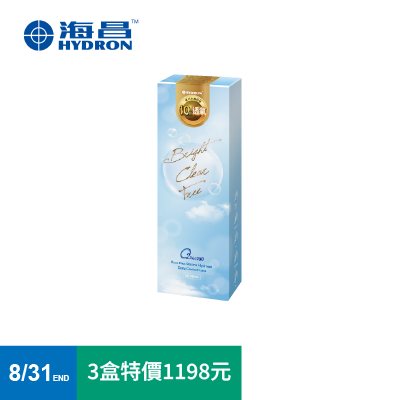 【海昌】純粹氧水潤高透氧矽水膠日拋30片<span class='color_name'> - 透明</span>