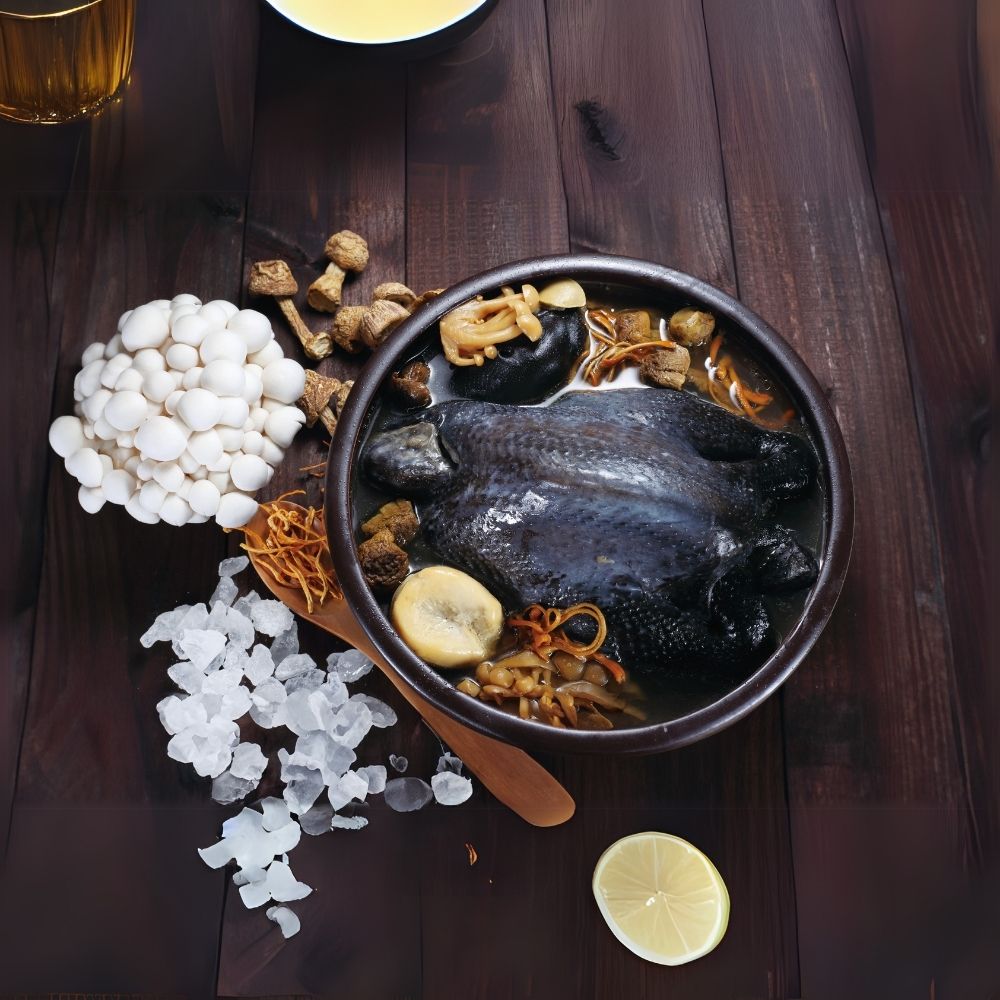 常溫黃金蟲草鮑魚雞