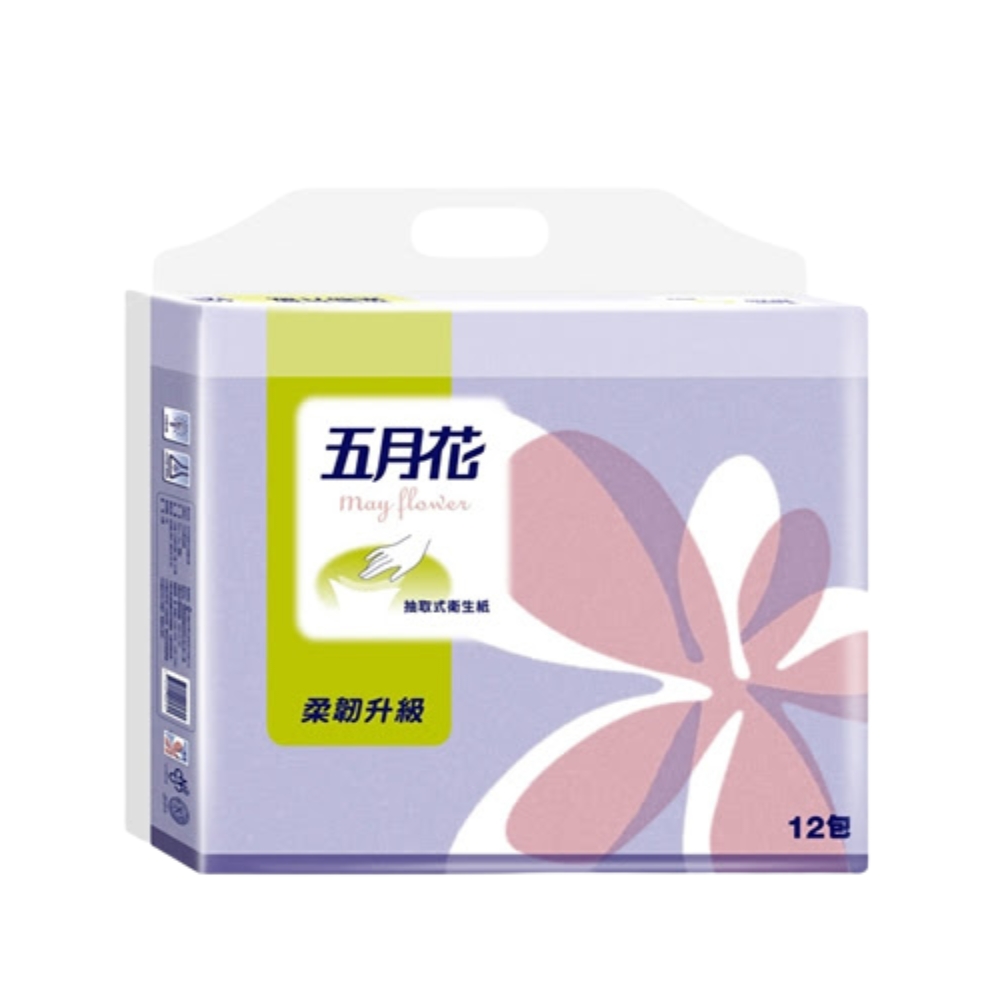 五月花抽取式衛生紙