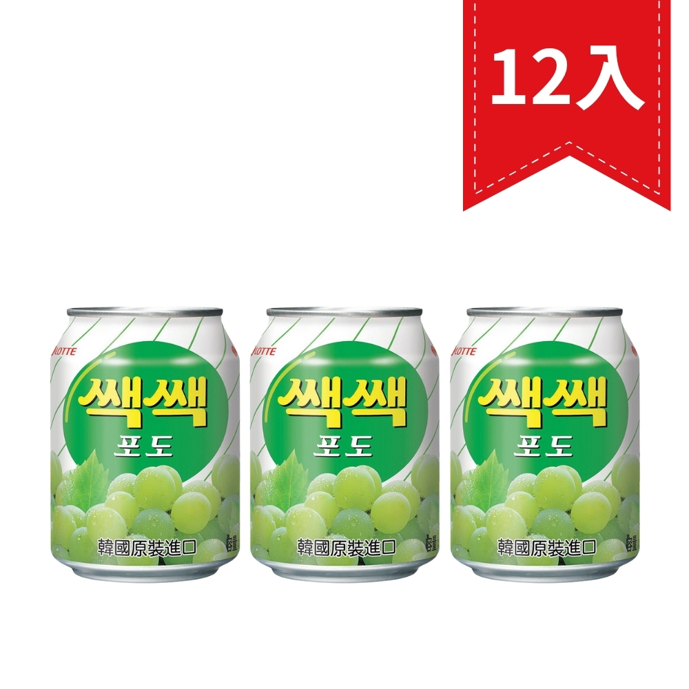Lotte樂天-粒粒葡萄汁（238ml*12入）