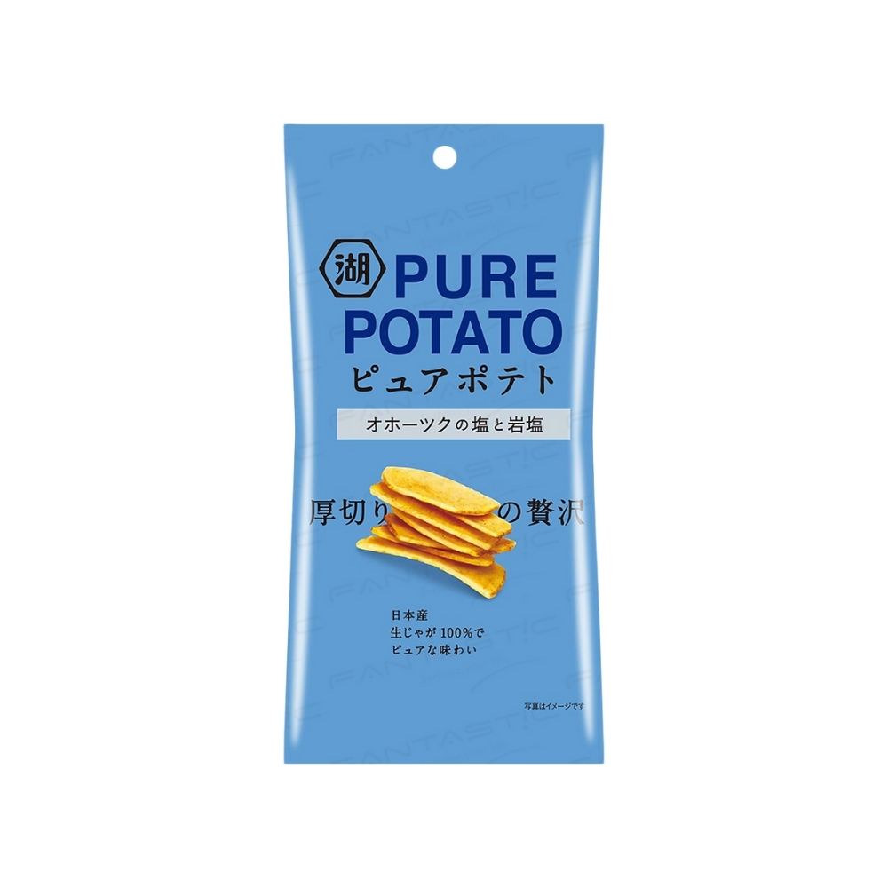 湖池屋-鄂霍次克海鹽味洋芋片