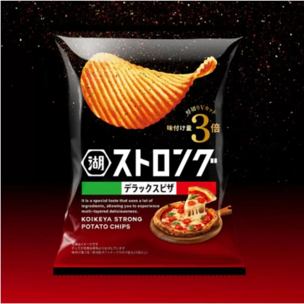 湖池屋披薩味波浪洋芋片