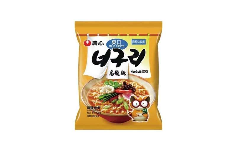 農心 爽口海鮮味烏龍麵（120g*5入）,SH10000001,農心爽口海鮮味烏龍麵（120g*5入）,麵條Q彈,湯頭鮮美,民生食材