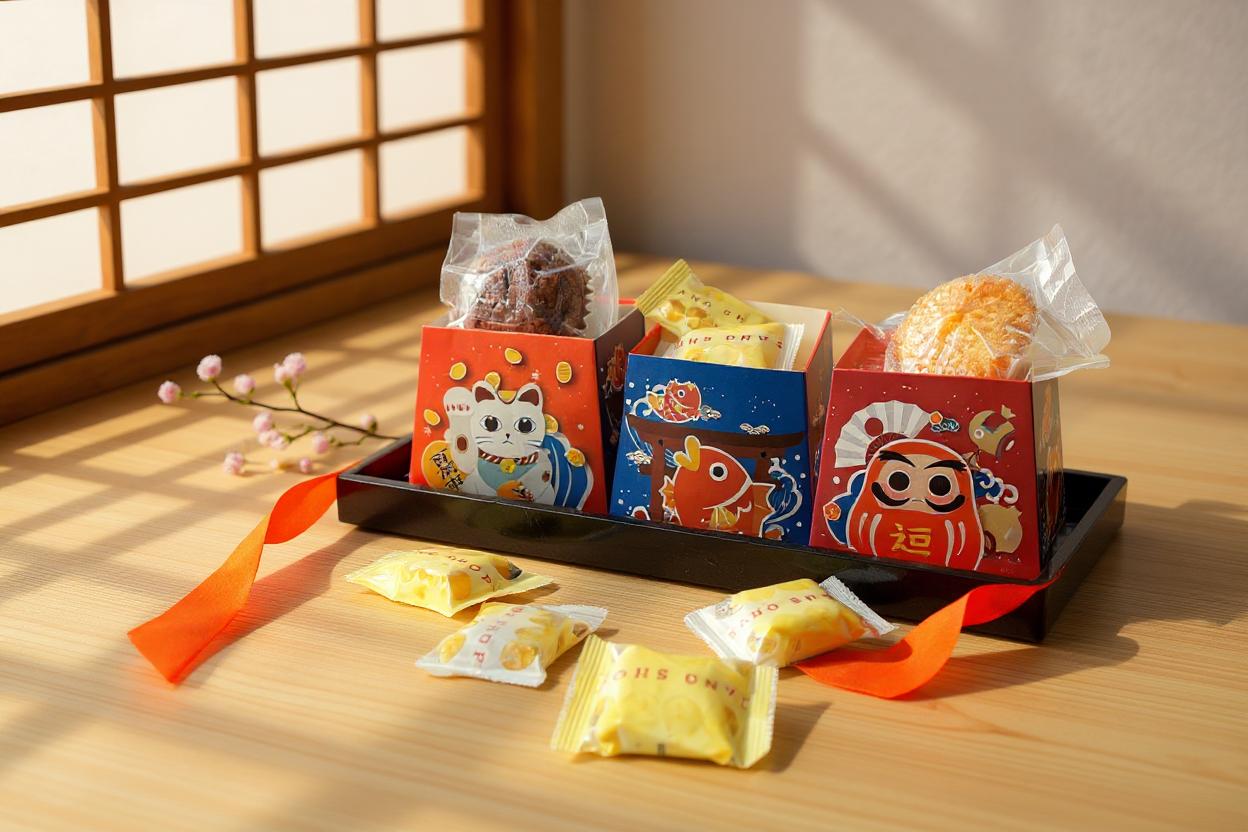 霓好納福A1 (雪Q餅&日式燒菓子),NH50000001,霓好納福A1(雪Q餅&日式燒菓子),禮盒承載心意,甘韻茶點佐日式甜菓,零食飲料