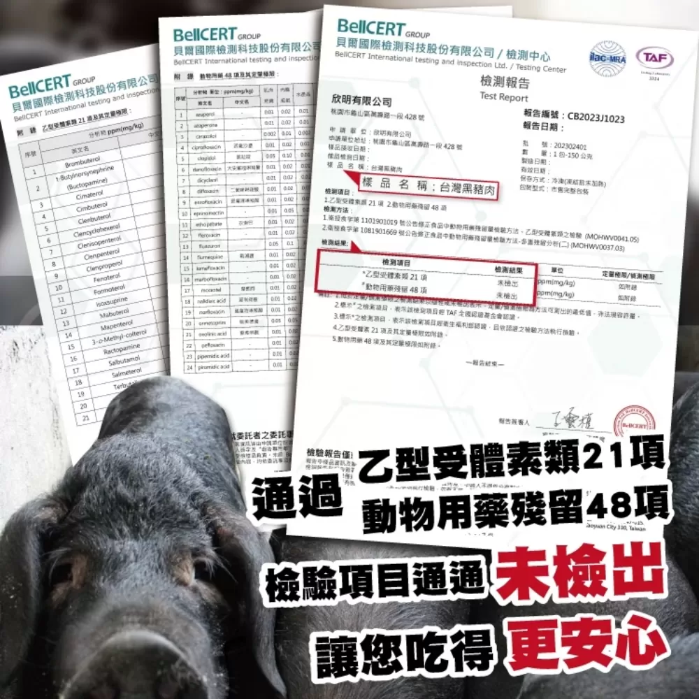 國產極品黑豚【12盎司】戰斧豬排