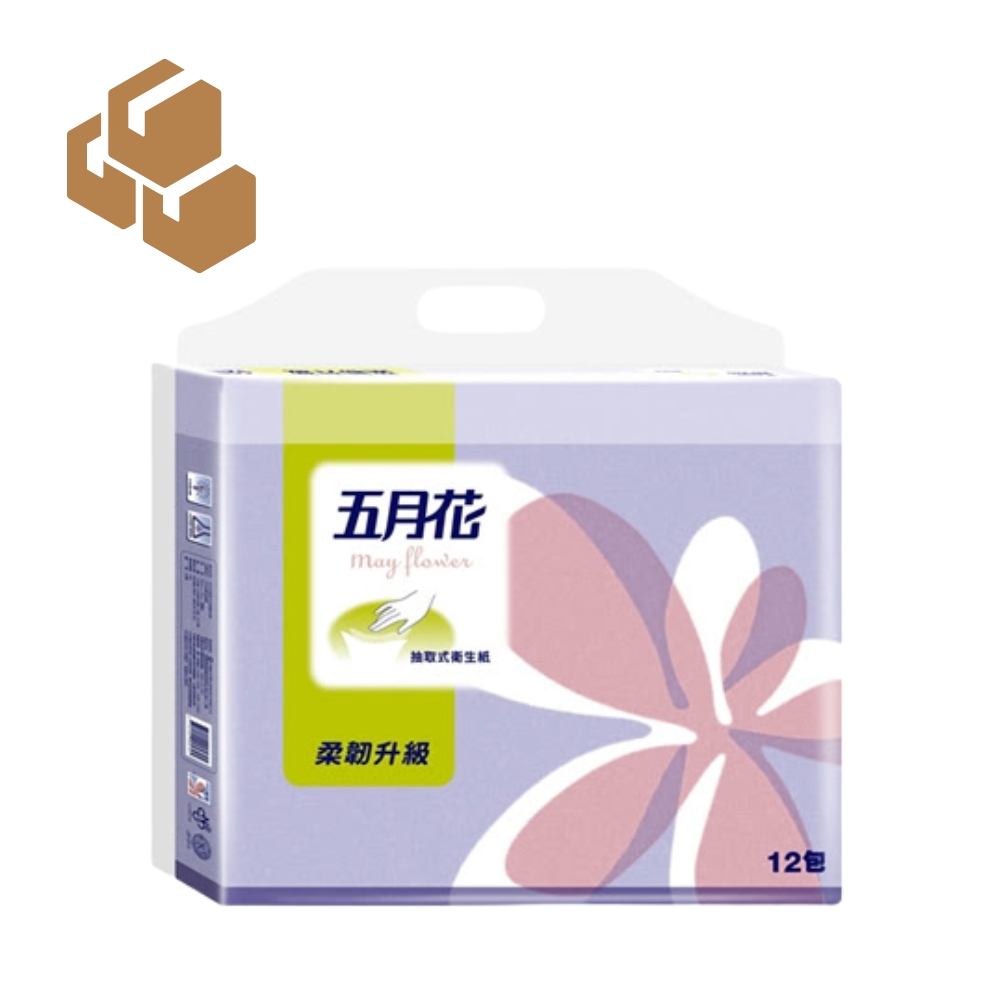 五月花抽取式衛生紙