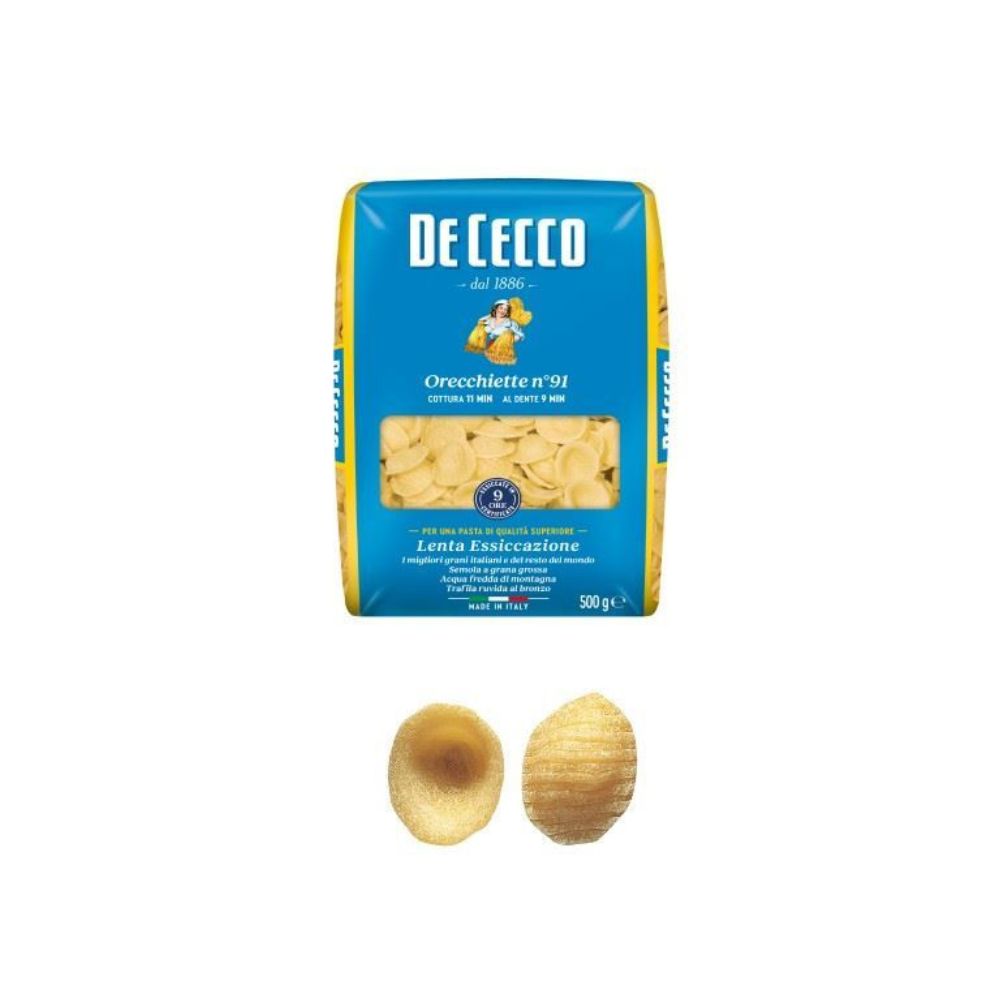 【DE CECCO】貓耳朵麵500G