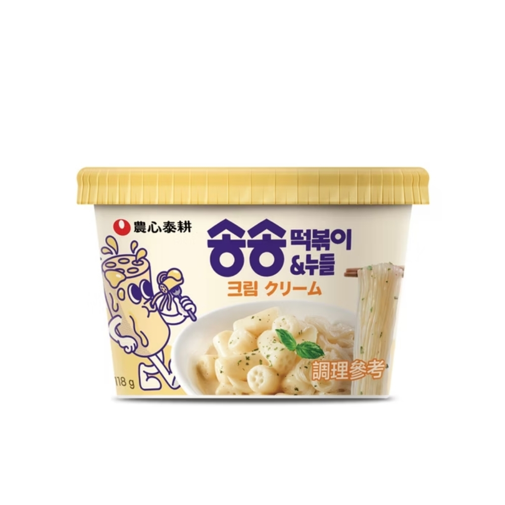 農心洞洞炒年糕冬粉(白醬)