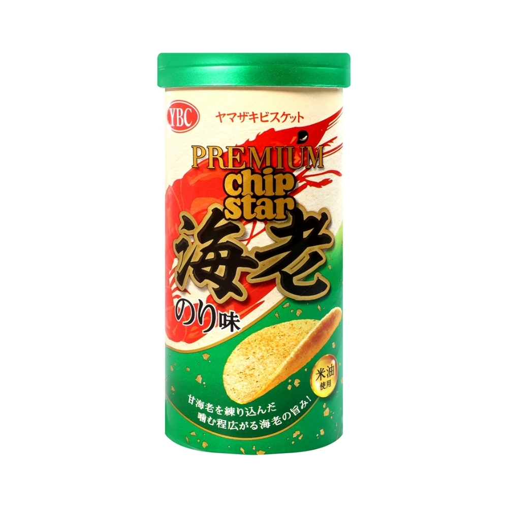YBC海老海苔風味洋芋片罐