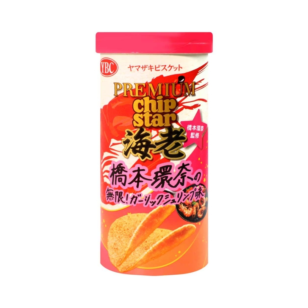 YBC蒜蓉蝦風味洋芋片罐