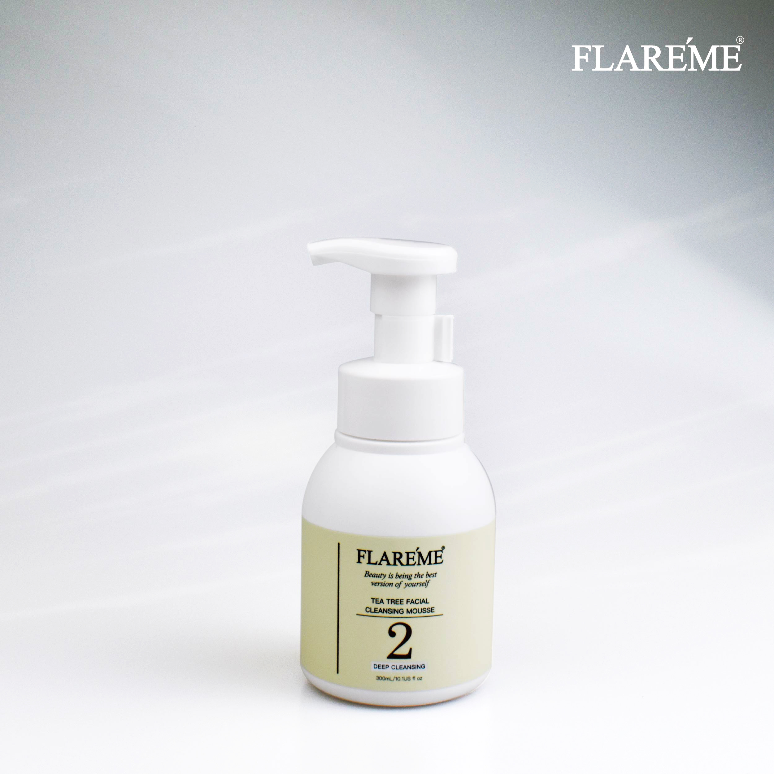 【茶樹潔顏慕絲300mL】專業美膚沙龍指定使用/溫和清潔控油養膚