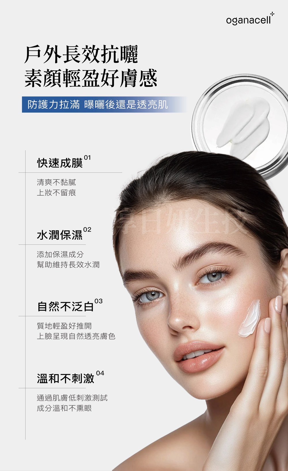 Oganacell Bio Actiome防曬霜