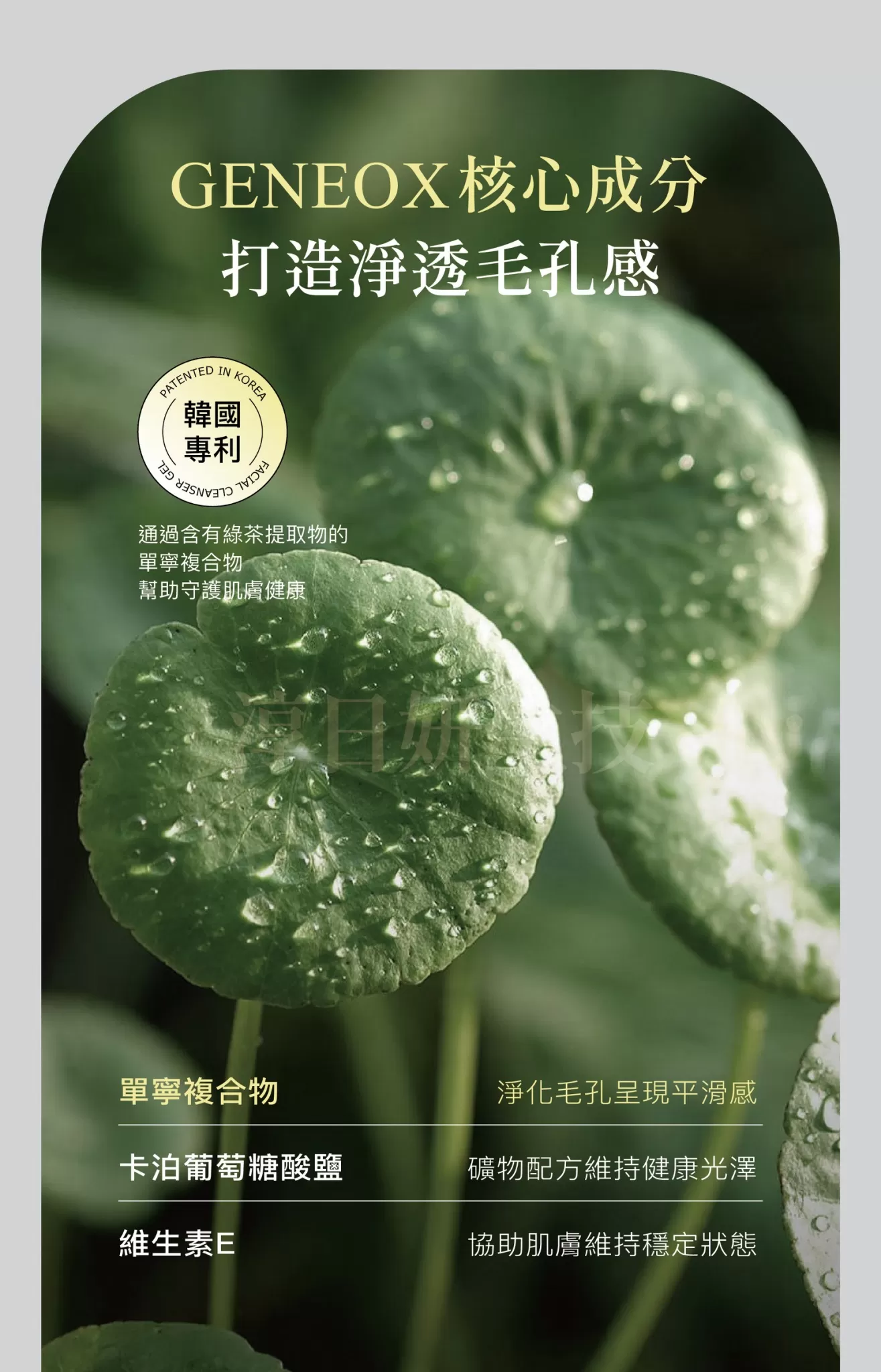 Oganacell舒緩調理潔面凝膠