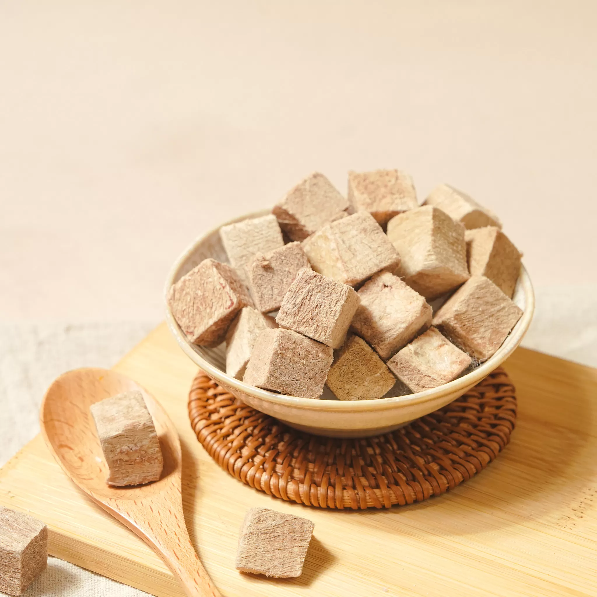 【原肉凍乾】 放牧鹿肉丁