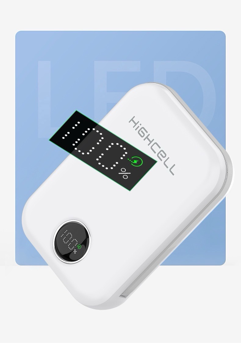 【HIGH CELL】半固態行動電源10000mAh