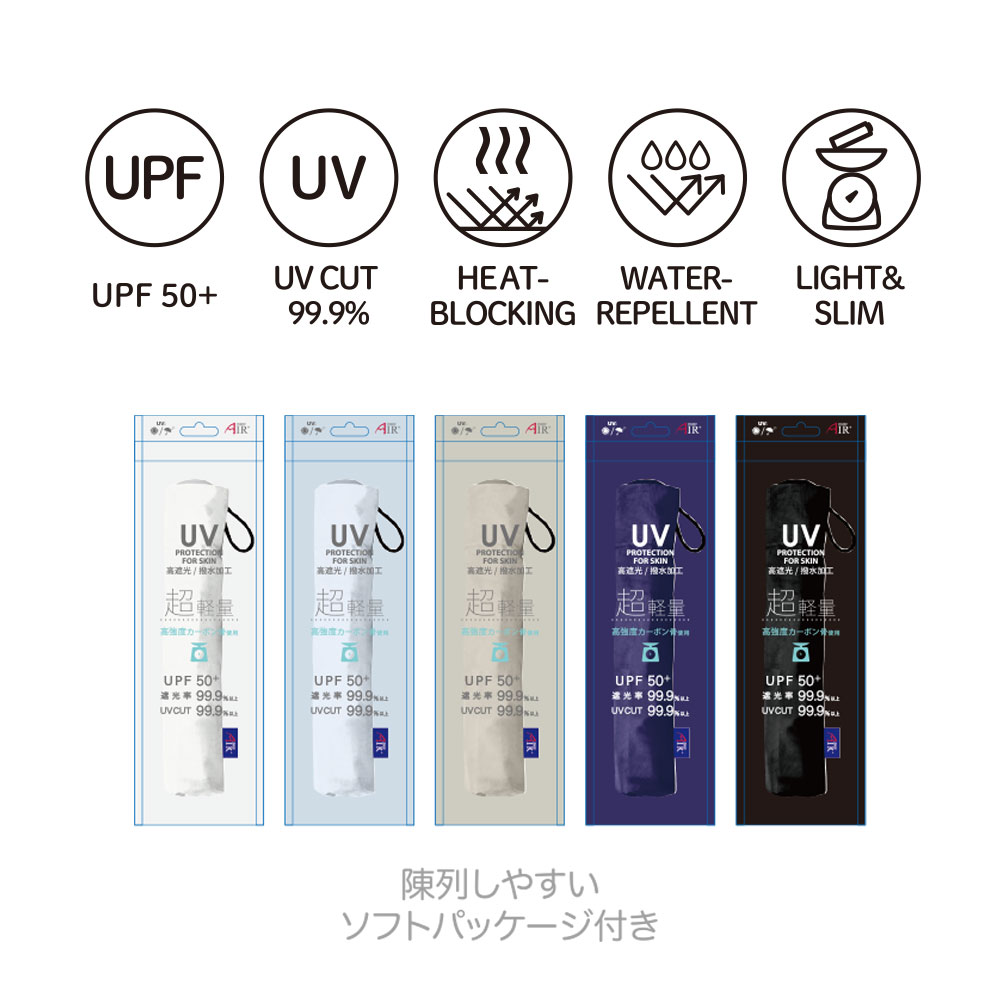 【NAKATANI中谷雨傘】五折傘+輕量AIR+折傘