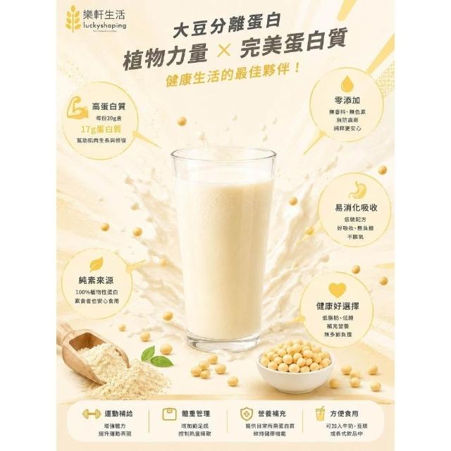 【樂軒生活】頂級大豆分離蛋白,U62150029,【樂軒生活】頂級大豆分離蛋白,健身族,天然,蛋白粉