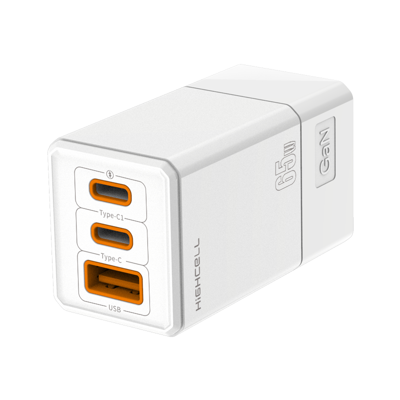 【HIGH CELL】65W氮化鎵充電頭,U62150003,【HIGHCELL】65W氮化鎵充電頭,台灣製,充電頭,旅行組