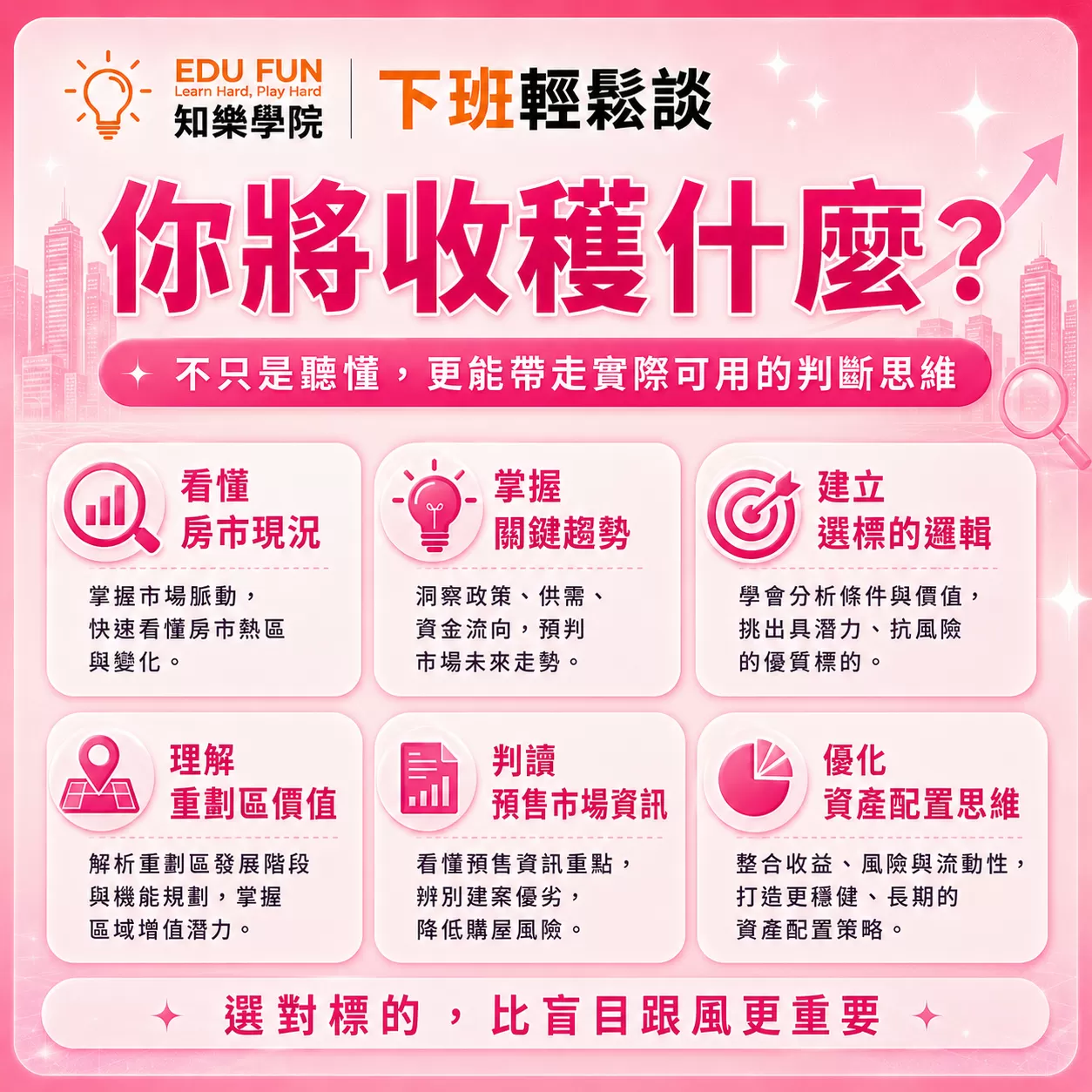 全台重劃預售攻略,二小時講座沙龍+OOPS會後交流，附飲品,D61180001,全台重劃預售攻略,找知識,房地產全能致富大師講座