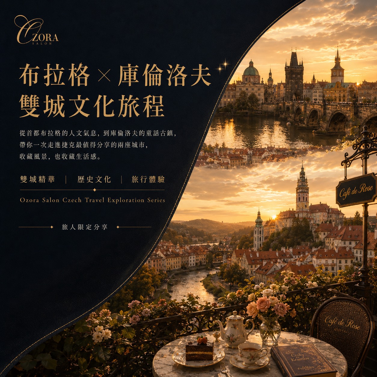 庫倫洛夫城堡與捷克文化慢旅,費用含飲品乙杯,D61390010,庫倫洛夫城堡與捷克文化慢旅,找美學,D6139001001