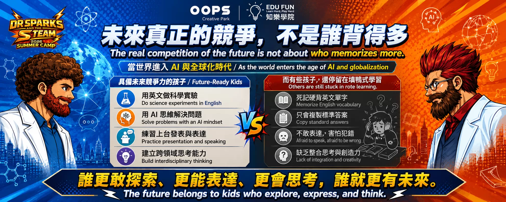 Dr.Sparks 2026 夏令營, STEAMS LAB,D61260001,Dr.Sparks2026夏令營,STEAMSLAB,STEAMEnglishLab,D6126000101