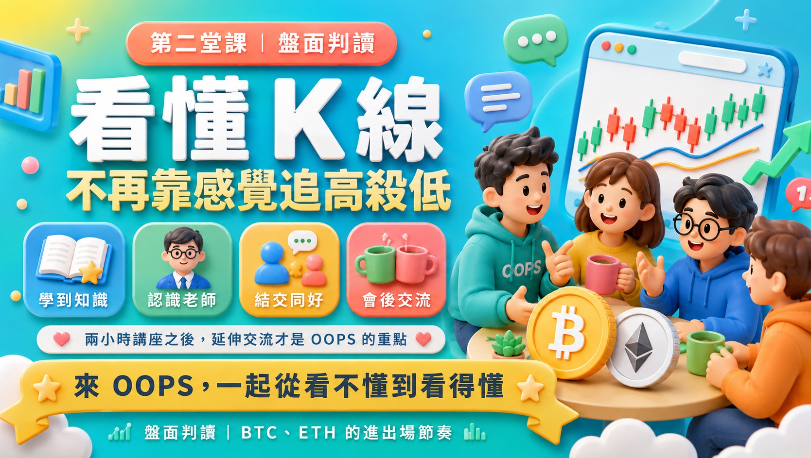 看懂K線BTC、ETH、美股,D61280002,看懂K線BTC、ETH、美股,找知識,WEB3全球金融投資攻略,D6128000201
