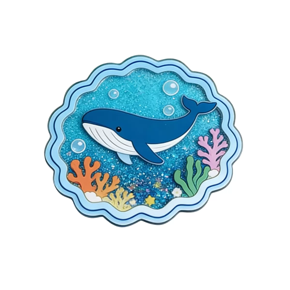 【客製禮贈品】定製流沙壓克力冰箱貼