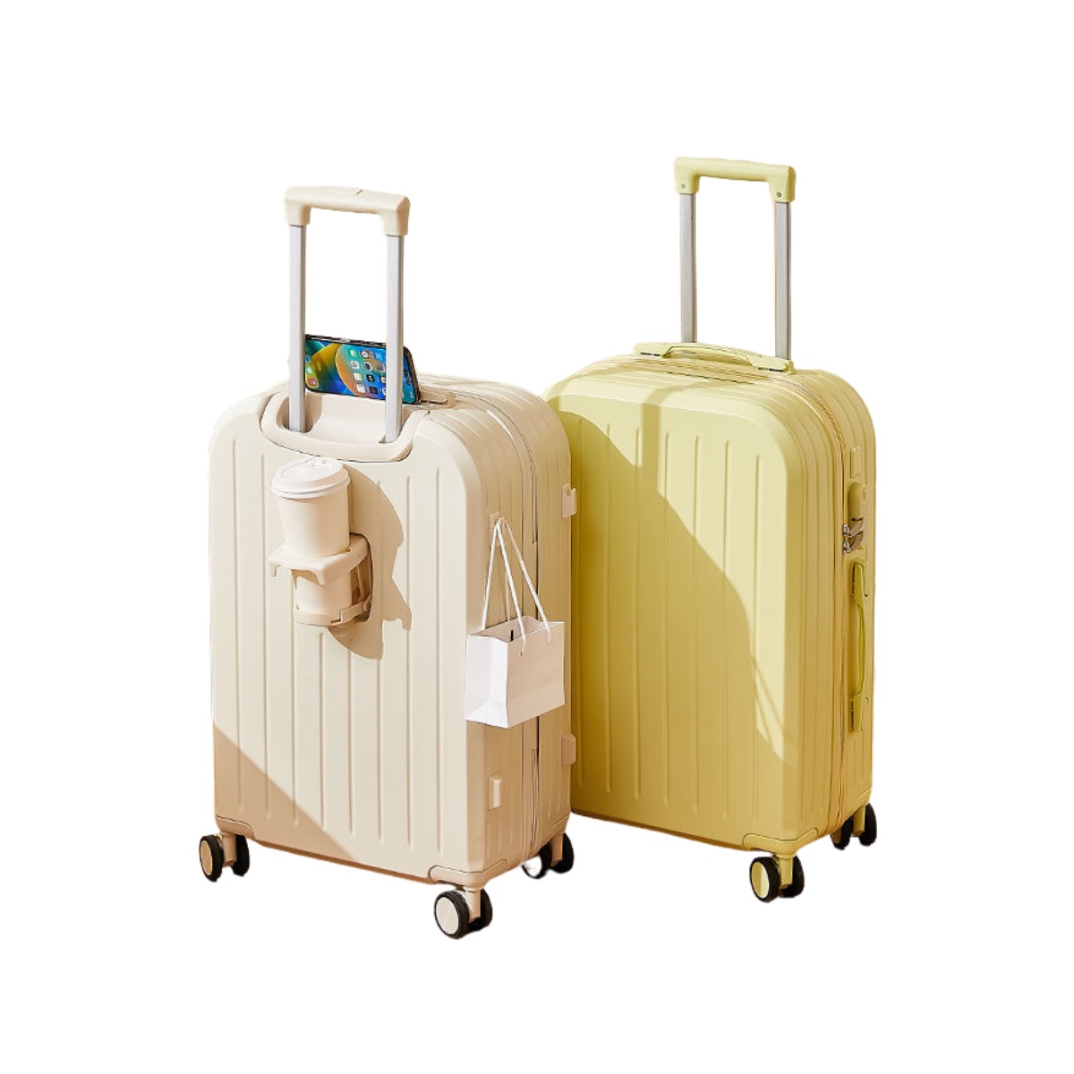 【客製禮贈品】多功能靜音萬向輪行李箱