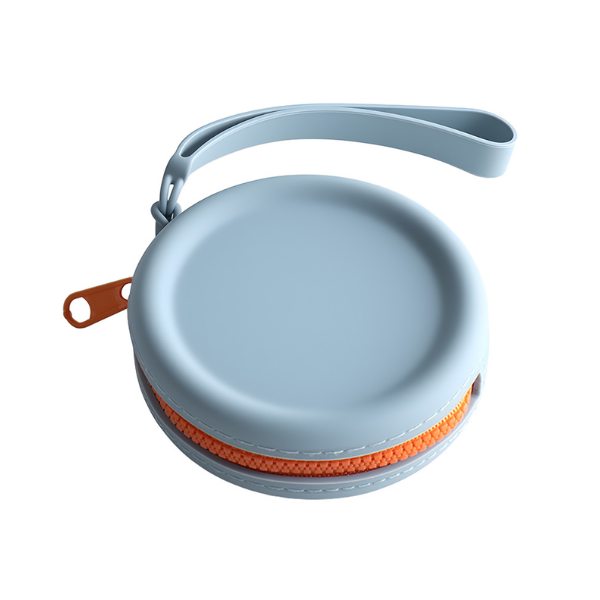 【客製禮贈品】跳色圓形耳機收納盒