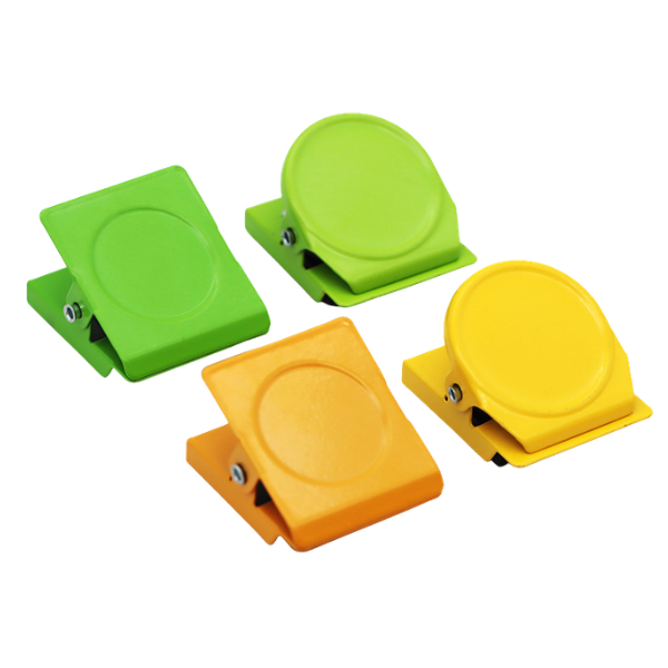 【客製禮贈品】彩色便條夾磁鐵