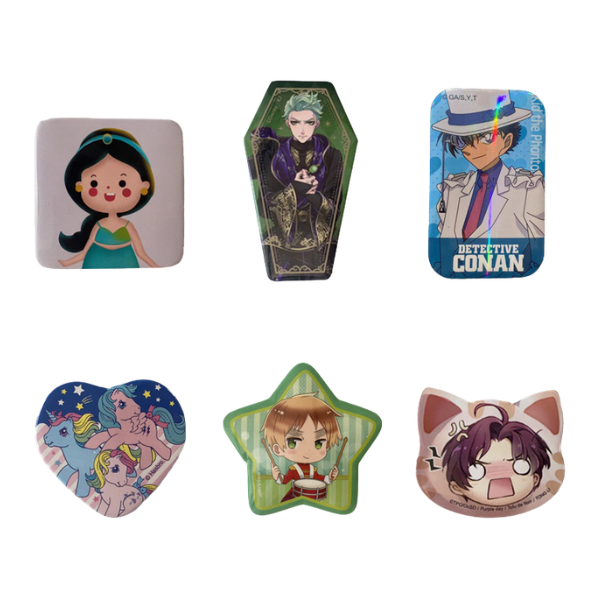 【客製禮贈品】金蔥銀蔥細沙客製化胸章