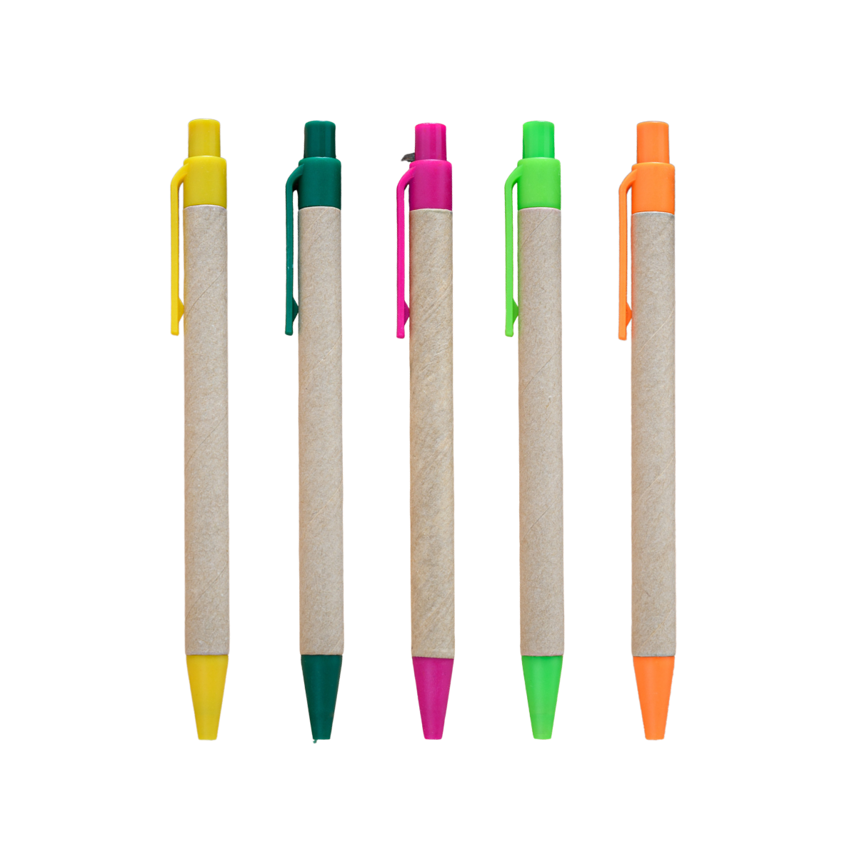 【客製禮贈品】牛皮紙管按壓圓珠筆