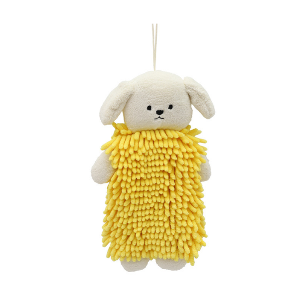 【客製禮贈品】卡通可愛小狗擦手巾