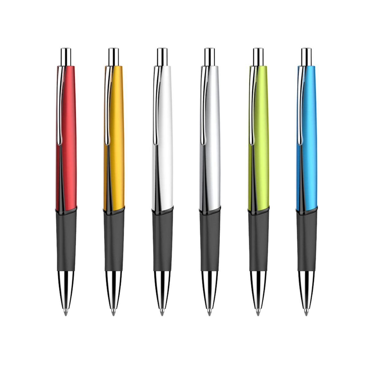 【客製禮贈品】胖胖金屬彩虹圓珠筆﻿