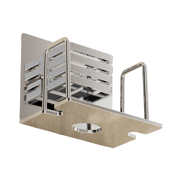 【客製禮贈品】不鏽鋼牙刷漱口杯架