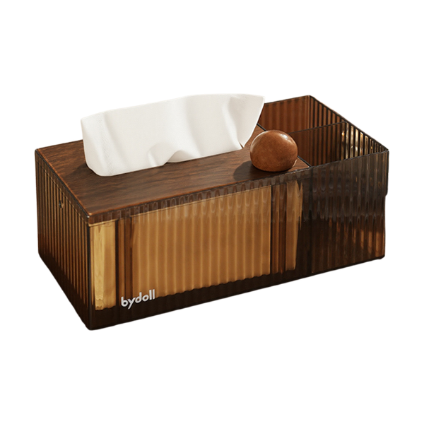 【客製禮贈品】透明復古風紙巾盒