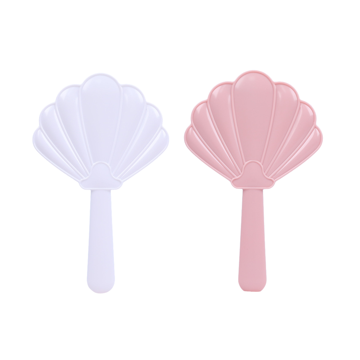 【客製禮贈品】貝殼手持化妝鏡