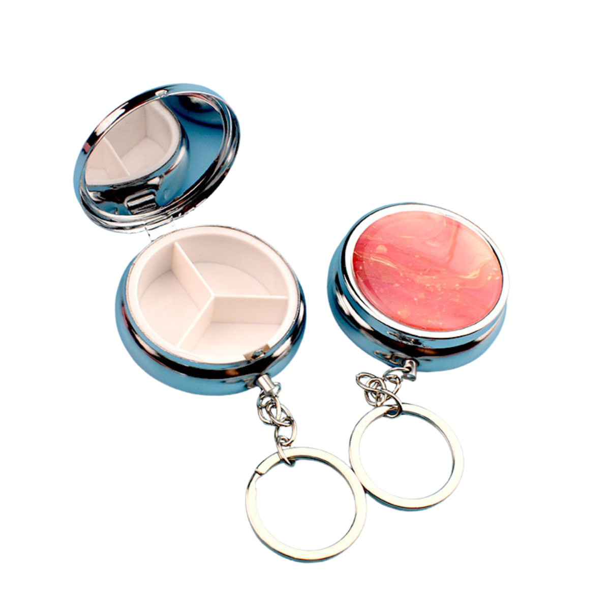 【客製禮贈品】流金分格迷你小藥盒