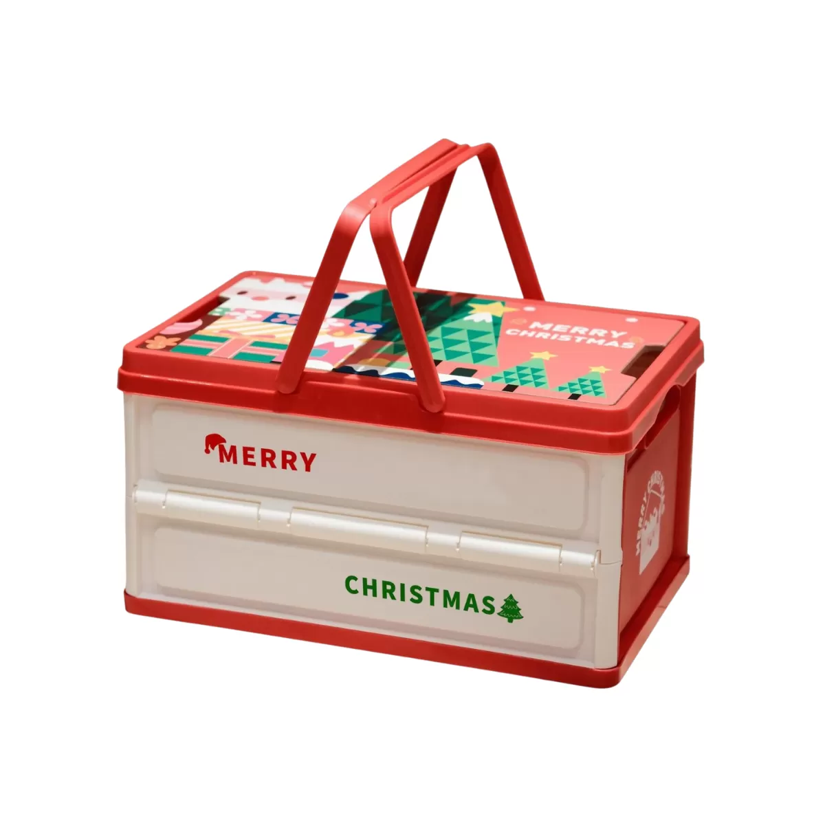 【客製禮贈品】聖誕小巧折疊收納箱